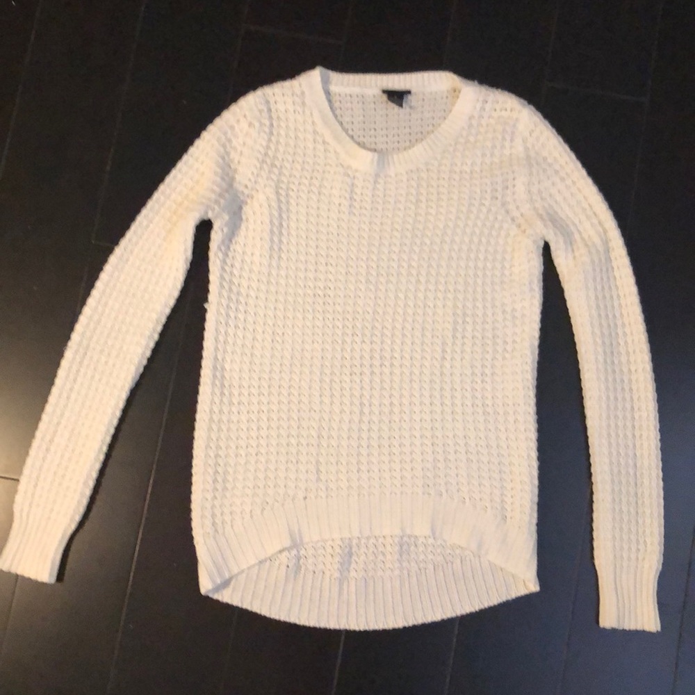 Chunky knit cream sweater